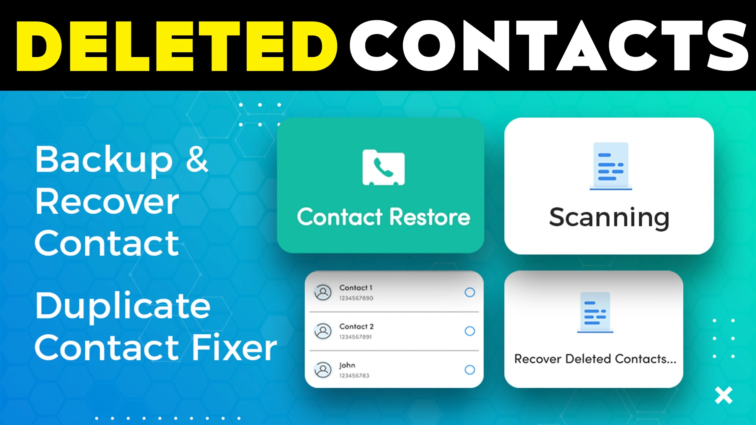 How to Recover Deleted Contacts – Android, iPhone & Google Backup