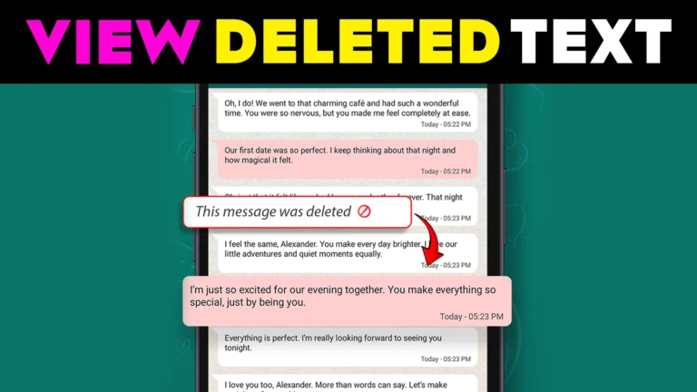 How to Recover Deleted Text Messages on WhatsApp (Android & iPhone)