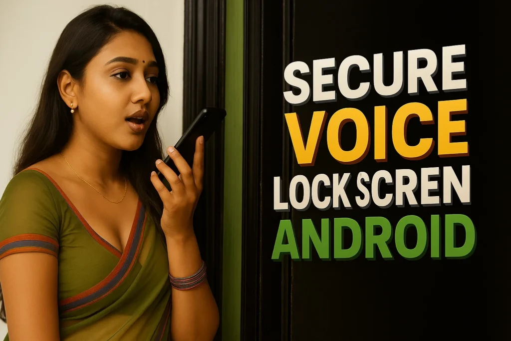 Secure Voice Lock Screen Android