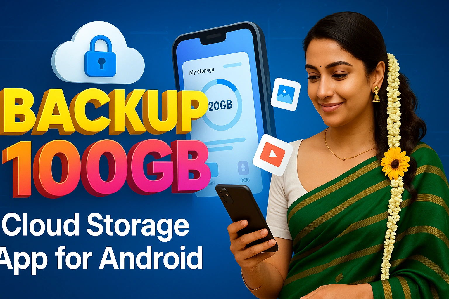 what is cloud storage app for android