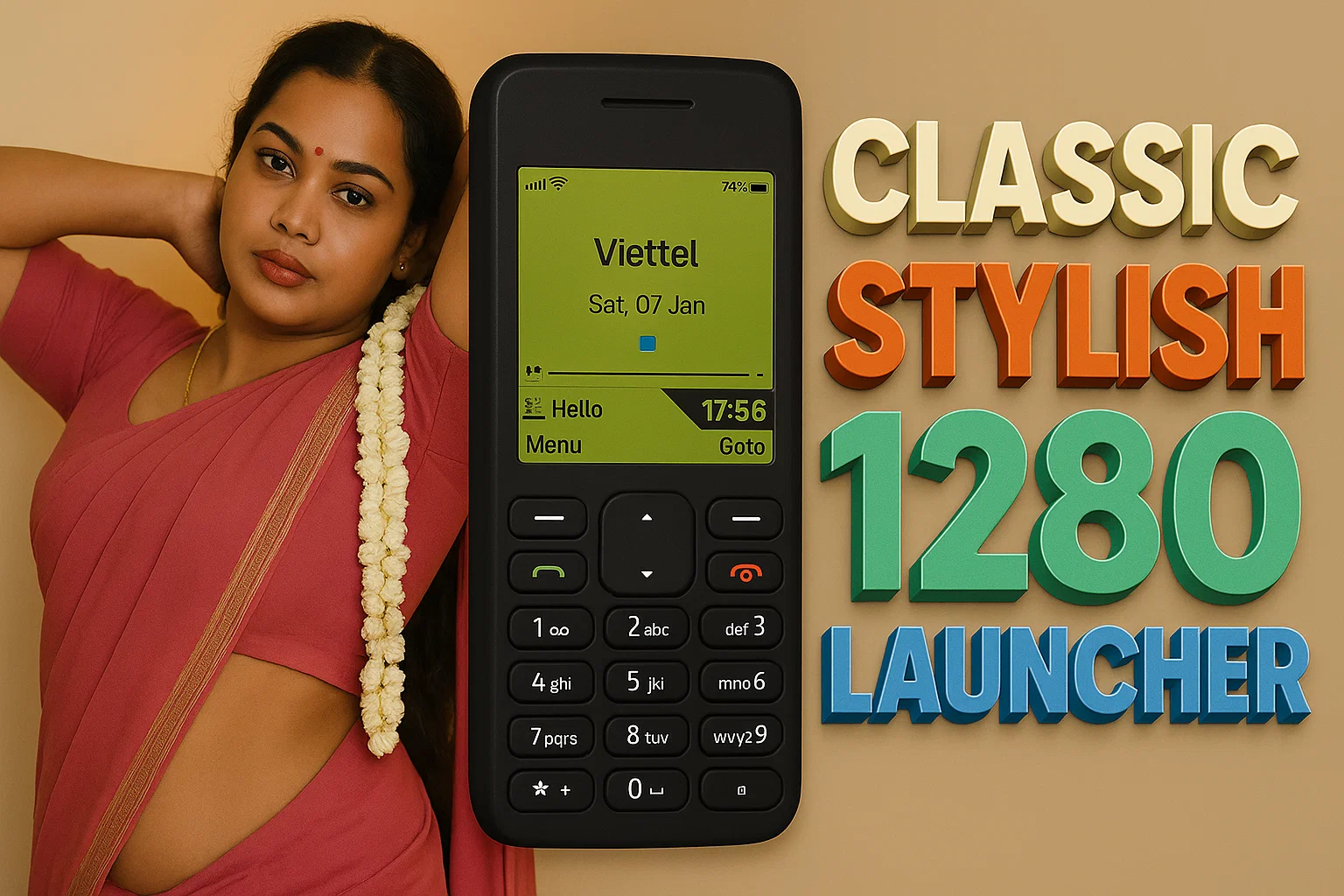 Classic Stylish 1280 Launcher App