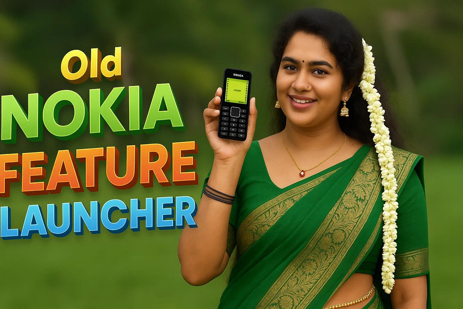 Old Nokia Feature Launcher – Classic Nokia 3310 & 1110 Style on Android 📱
