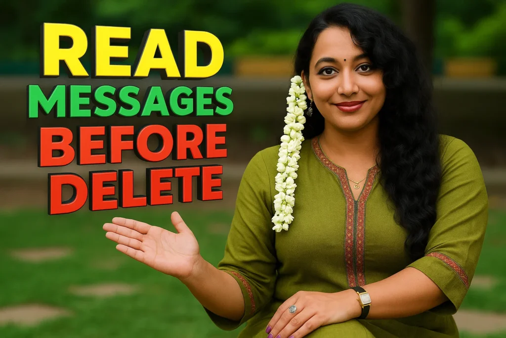 Recover Deleted SMS Instantly