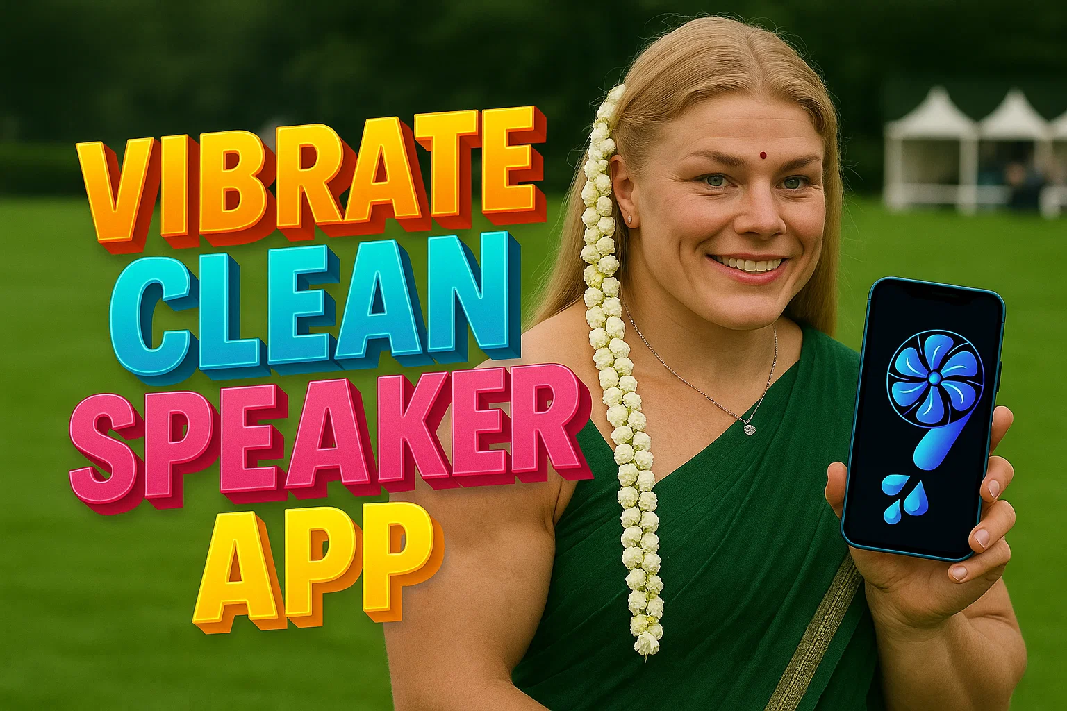 Vibrate Clean Speaker App