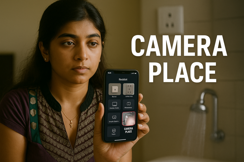 How to find hidden cameras using mobile phone in hotel room with camera detector app