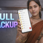 Free Files Cloud Storage full backup shown on mobile phone with secure cloud storage app interface