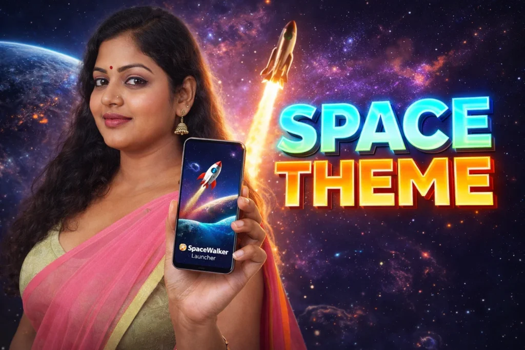 SpaceWalker Launcher App for Android 2026