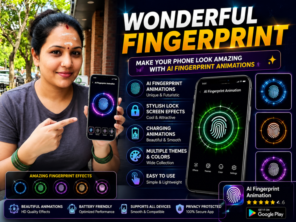 AI Wonderful Fingerprint Animation App 2026
