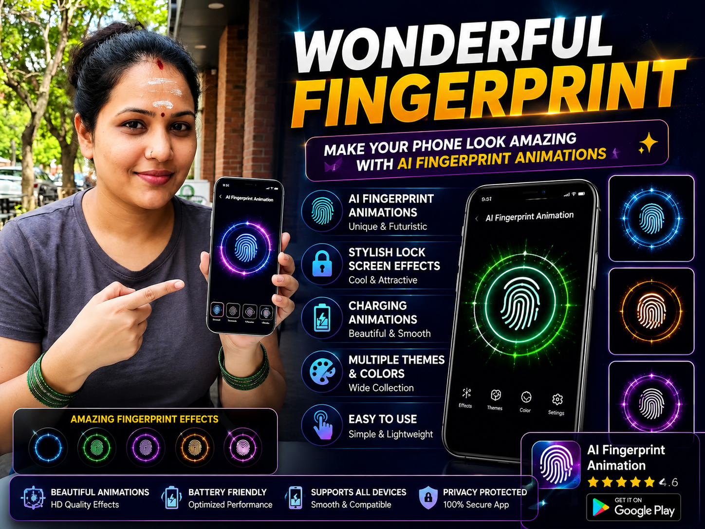 AI Wonderful Fingerprint Animation App 2026