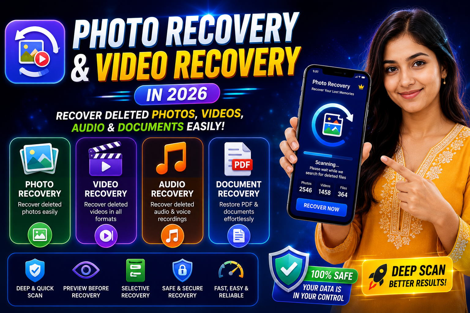 SEO TitlePhoto Recovery and Video Recovery in 2026
