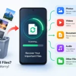 Smartphone File Recovery Infographic TN Shorts